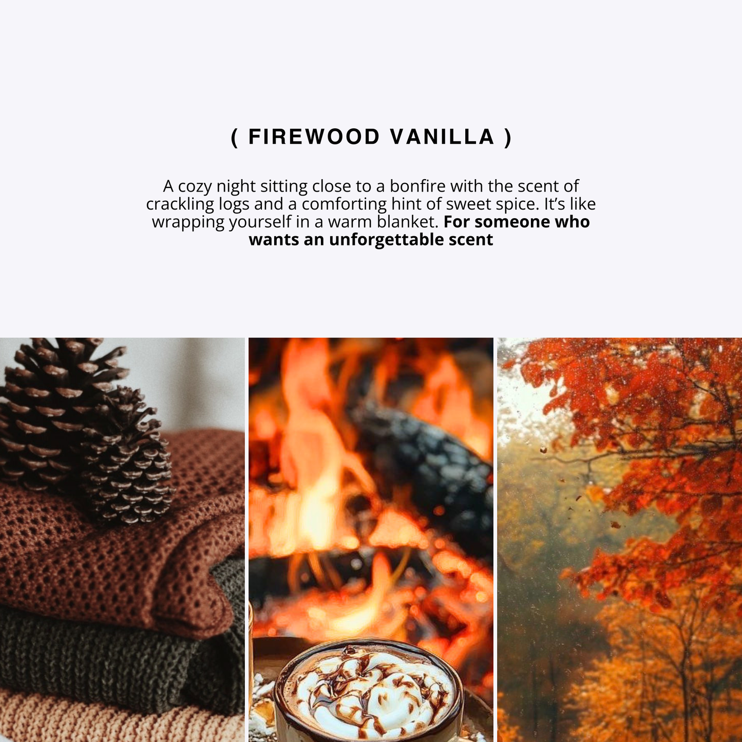 FIREWOOD VANILLA unisex