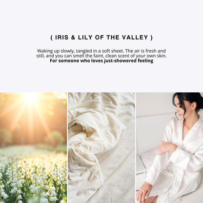 IRIS & LILY OF THE VALLEY for women