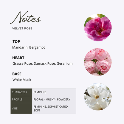 VELVET ROSE for women