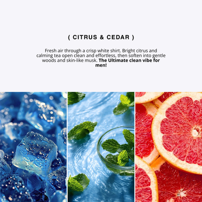 CITRUS & CEDAR for men