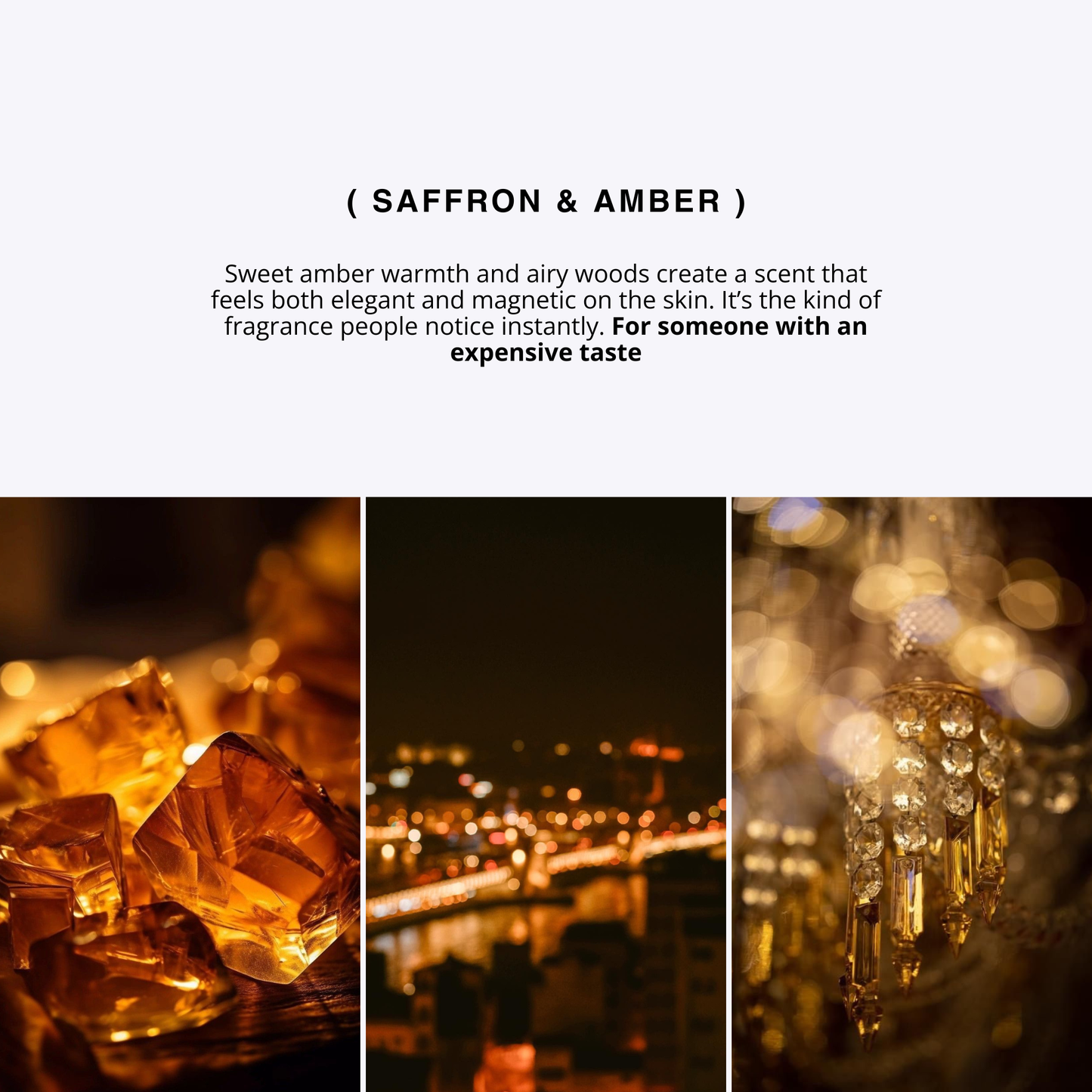 SAFFRON & AMBER unisex