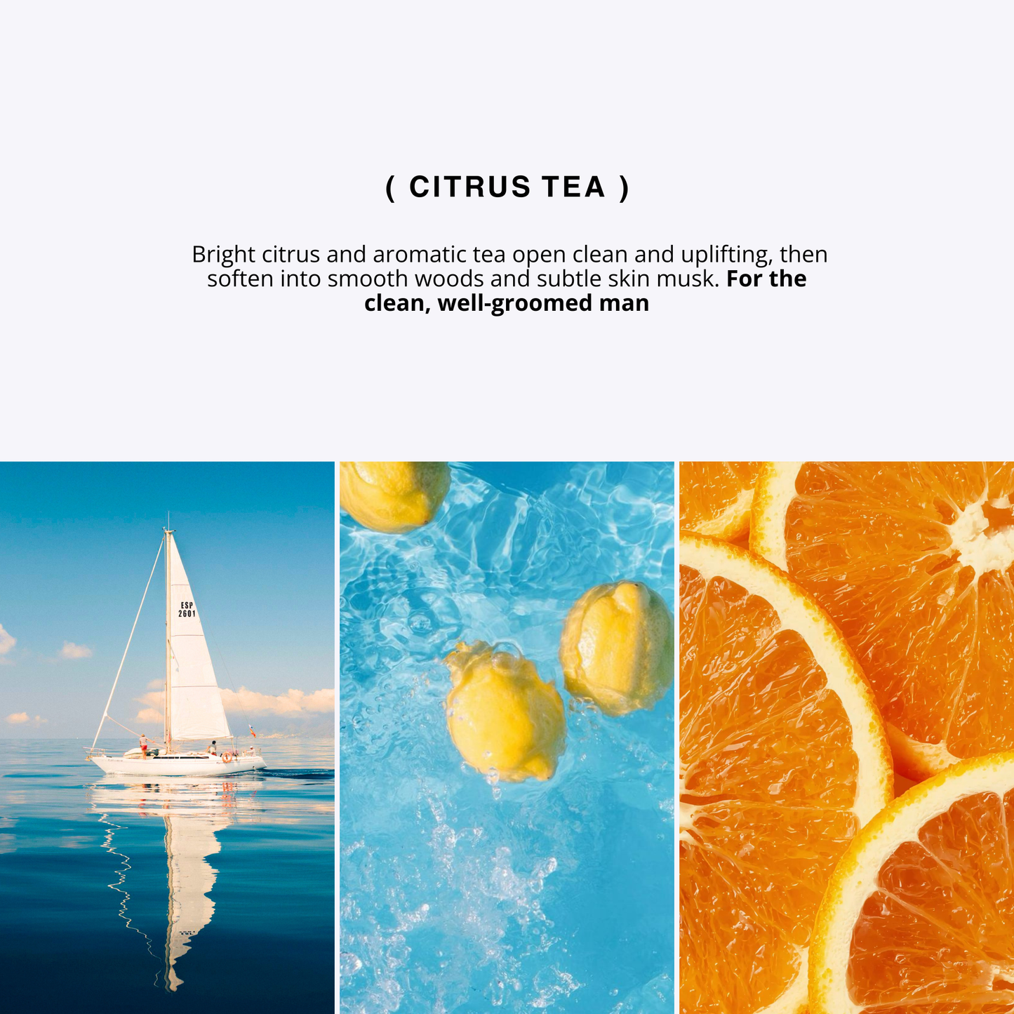 CITRUS TEA for men