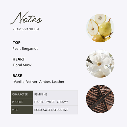 PEAR & VANILLA for women
