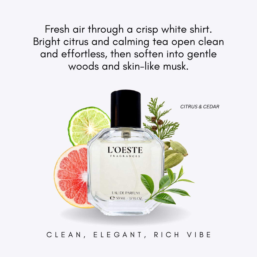CITRUS & CEDAR for men