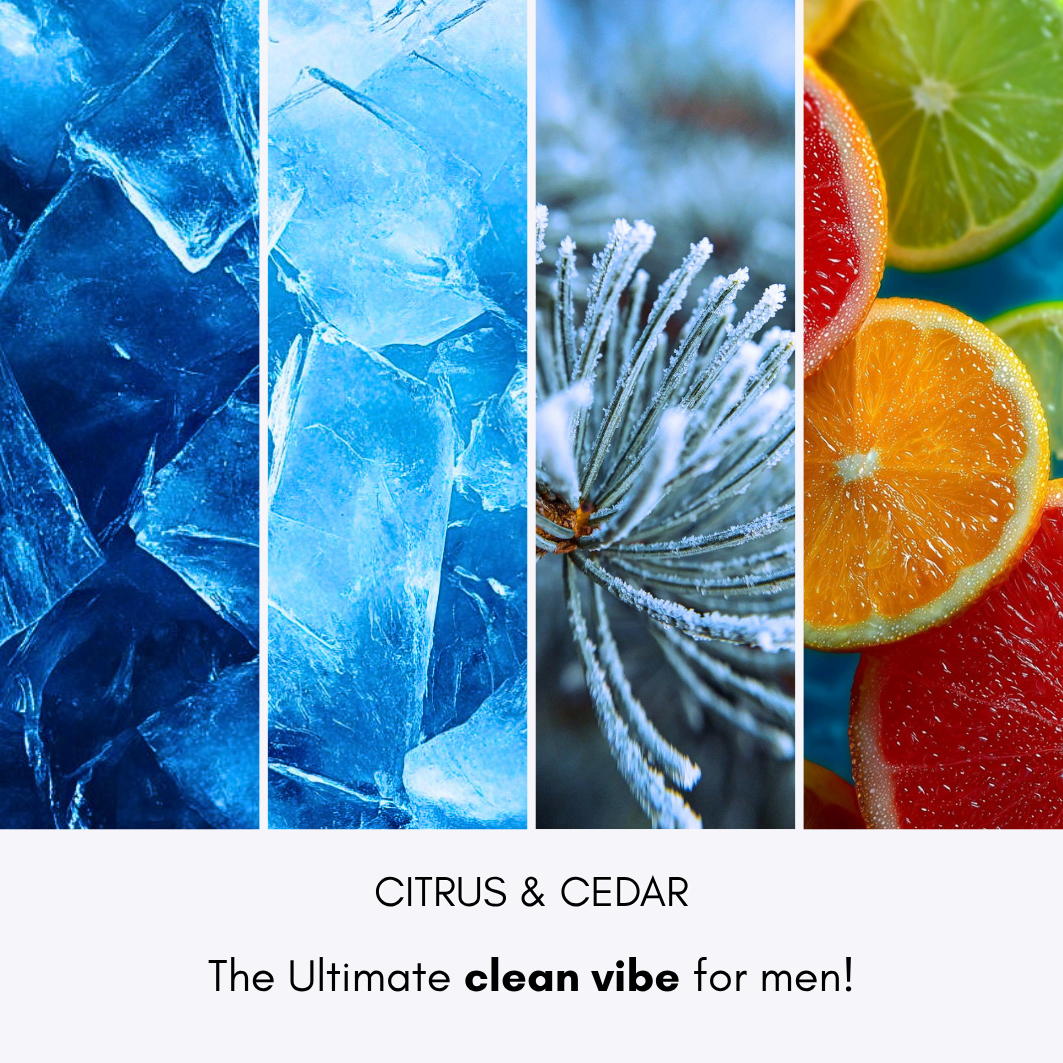 CITRUS & CEDAR for men