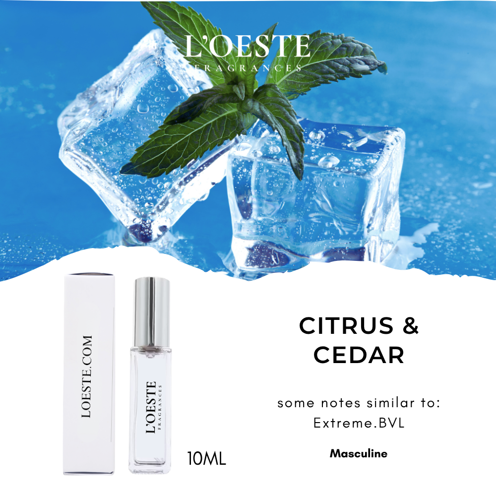 CITRUS & CEDAR for men