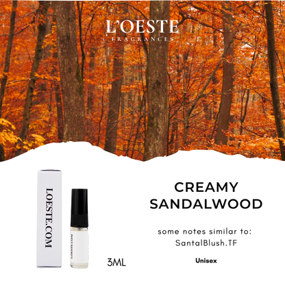 CREAMY SANDALWOOD unisex