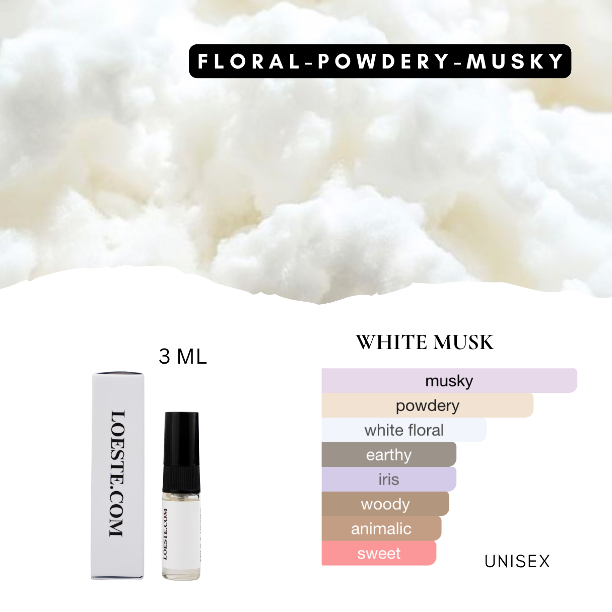 WHITE MUSK unisex