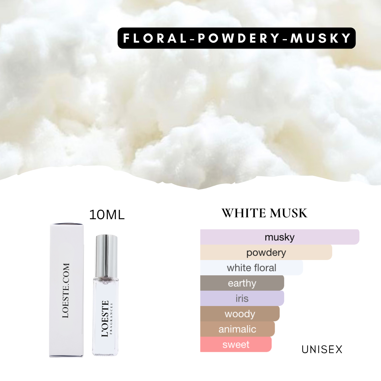 WHITE MUSK unisex