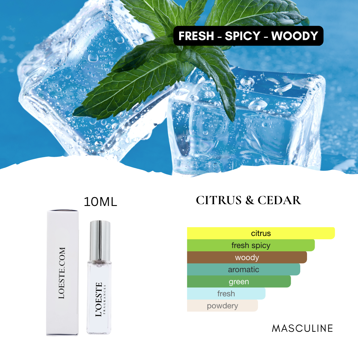 CITRUS & CEDAR for men