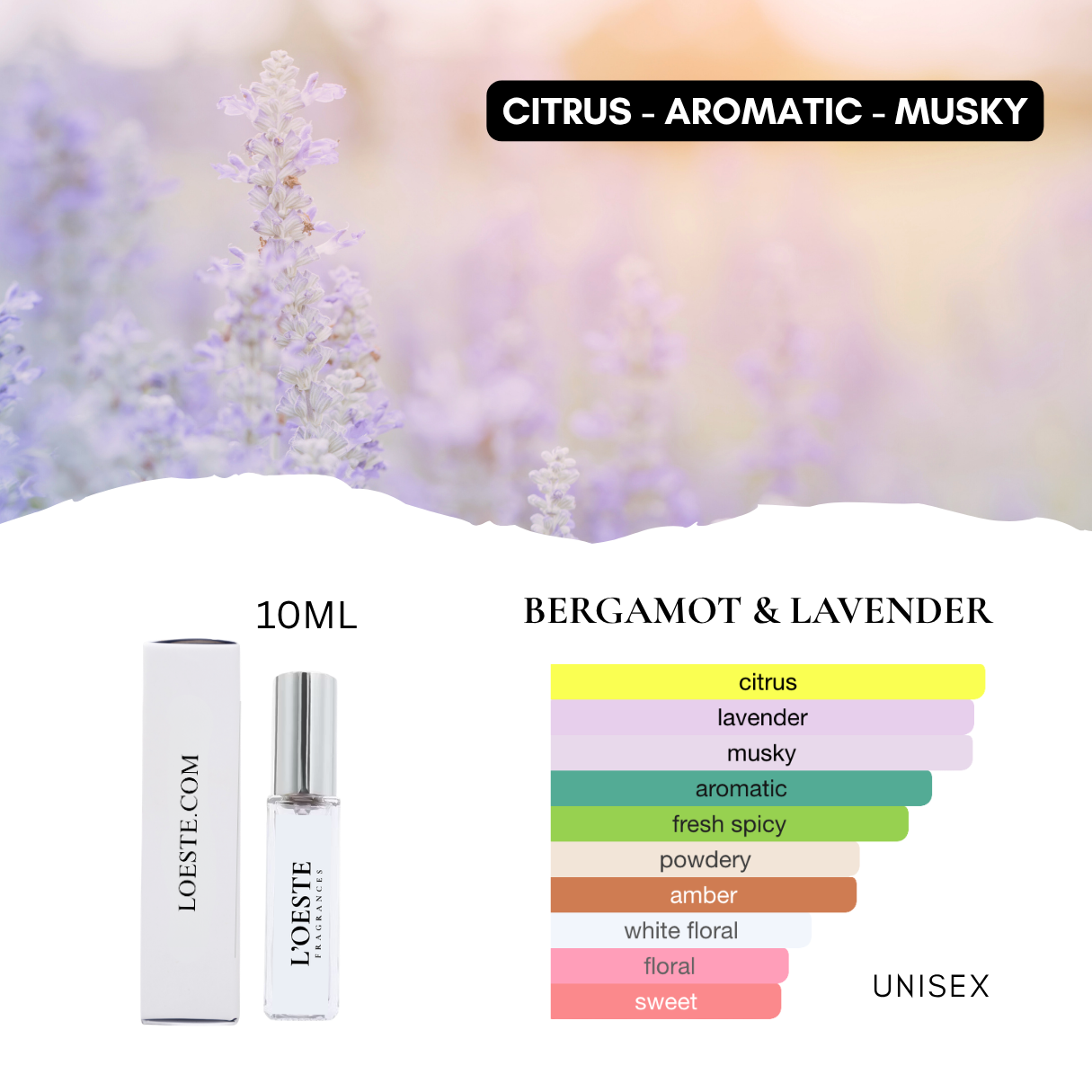 BERGAMOT & LAVENDER unisex