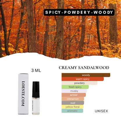 CREAMY SANDALWOOD unisex