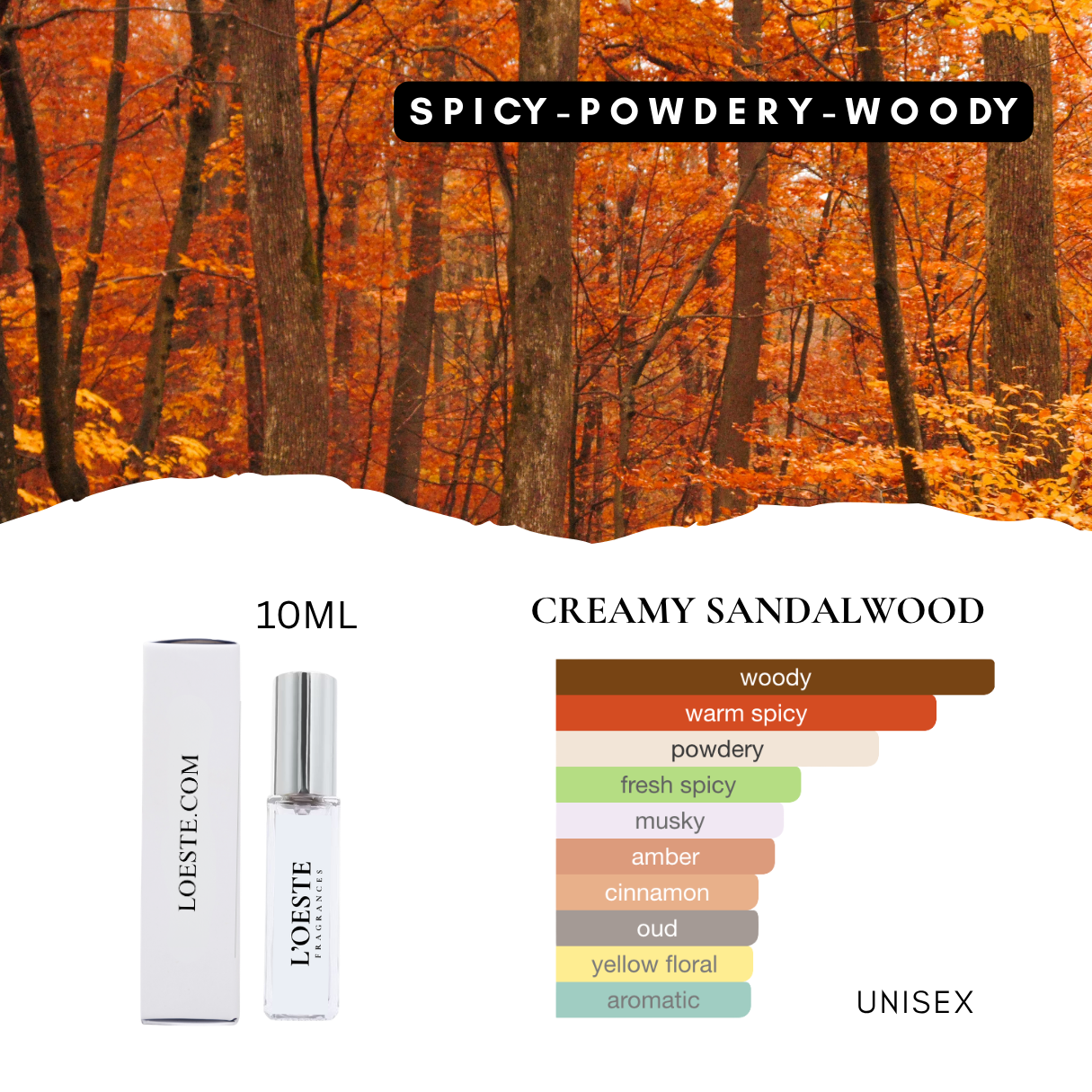 CREAMY SANDALWOOD unisex