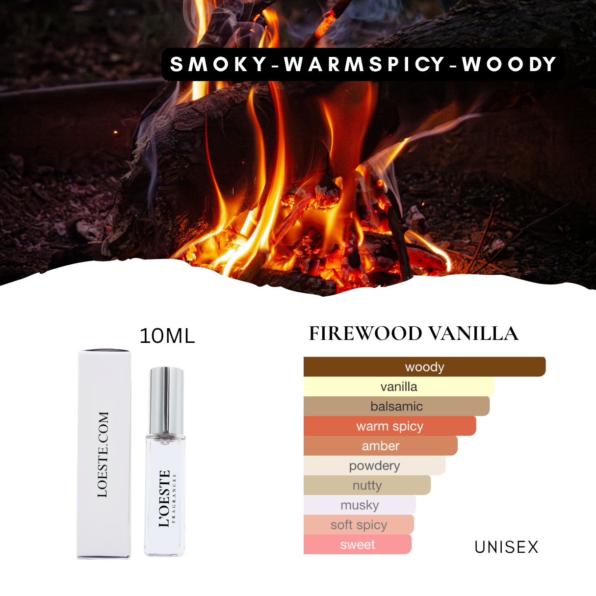 FIREWOOD VANILLA unisex