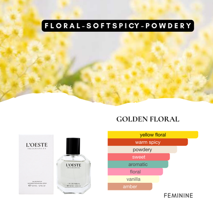 GOLDEN FLORAL for women