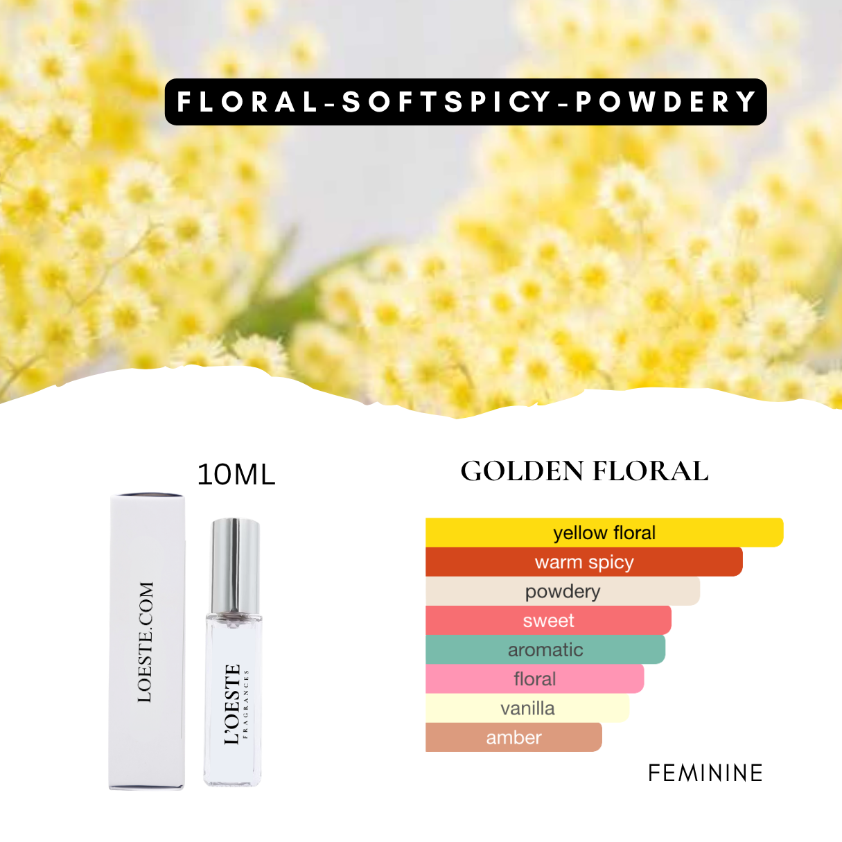 GOLDEN FLORAL for women